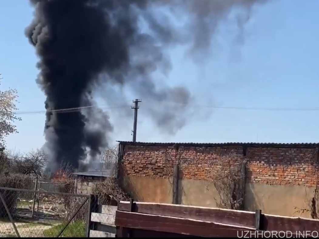 Пожежа на продуктовій базі в Оноківцях завдала збитків на 100 тис грн (ВІДЕО)