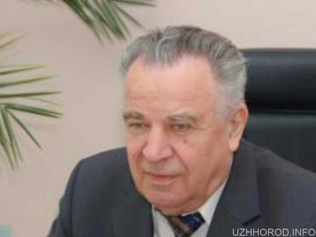 В Ужгороді від коронавірусної інфекції помер академік НАН України Отто Шпеник