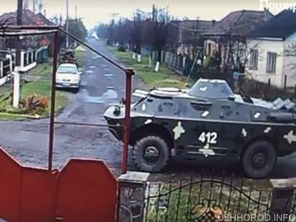 З’явилося відео спецоперації військових у одному з сіл Мукачівщини (ВІДЕО)