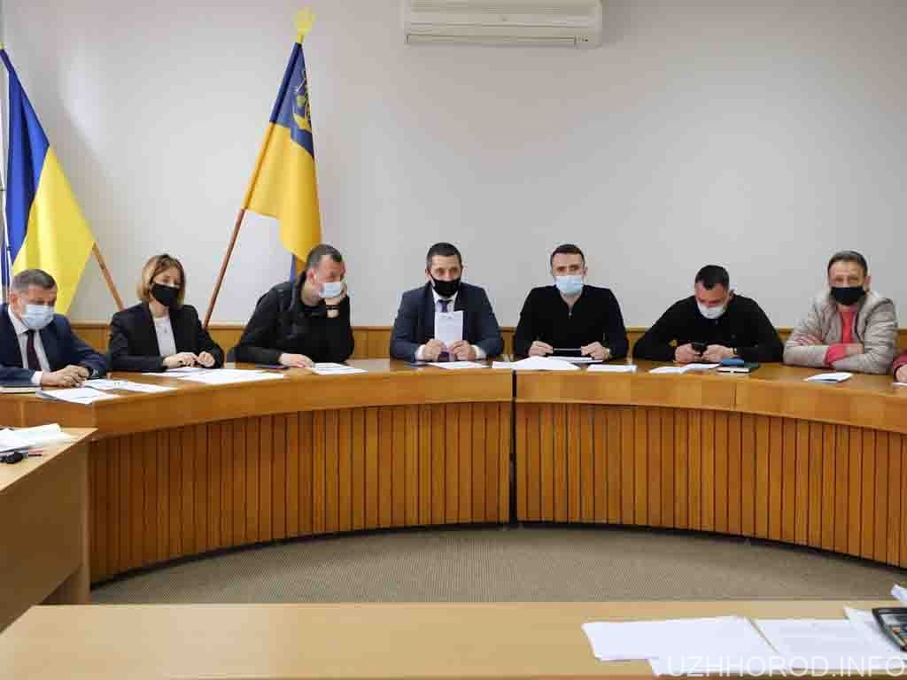 засідання ужгородська міська рада фото