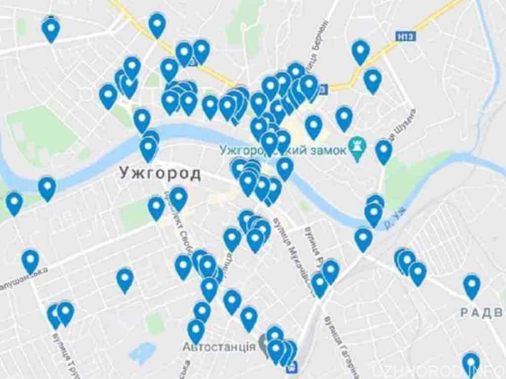 В Ужгороді для запобігання злочинності встановлять понад 60 камер відеоспостереження
