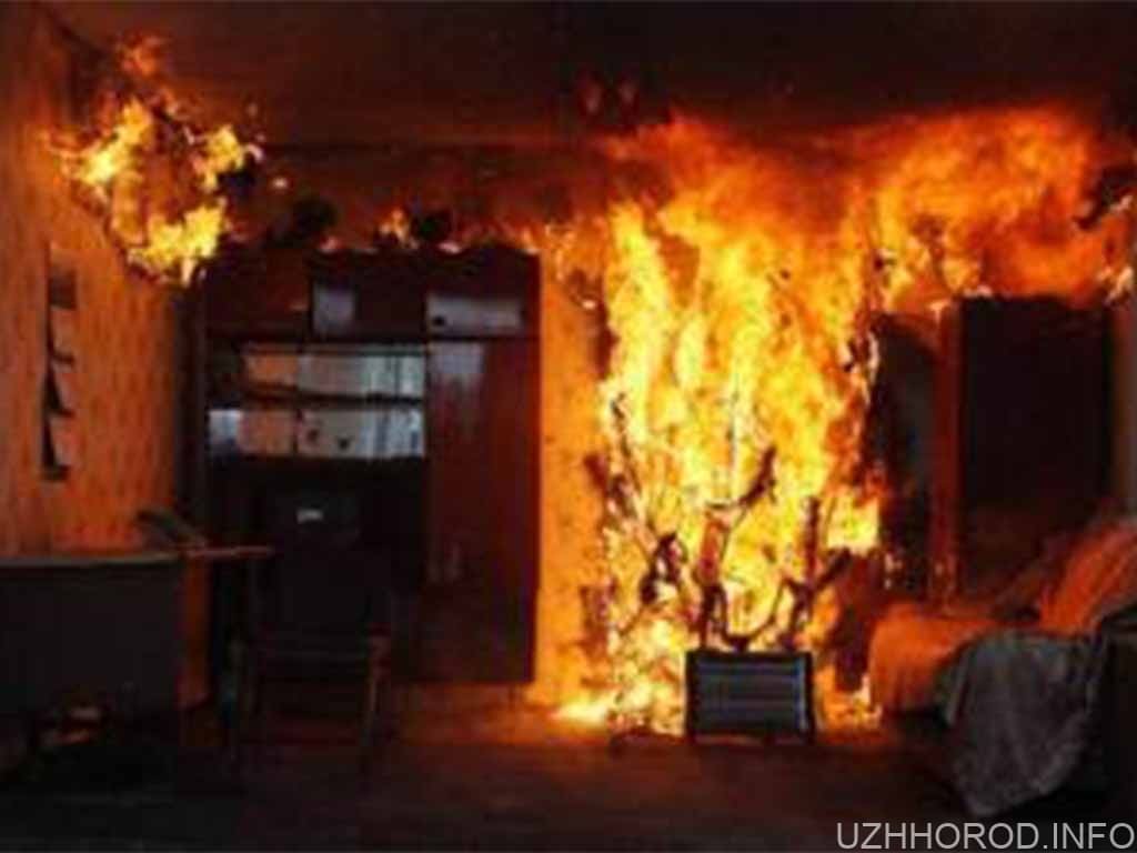 В Ужгороді у гуртожитку сталася пожежа фото