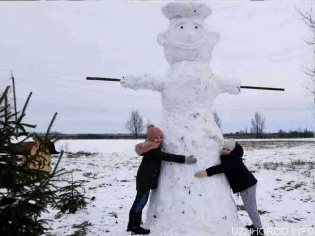 На Закарпатті зафіксували снігового рекордсмена