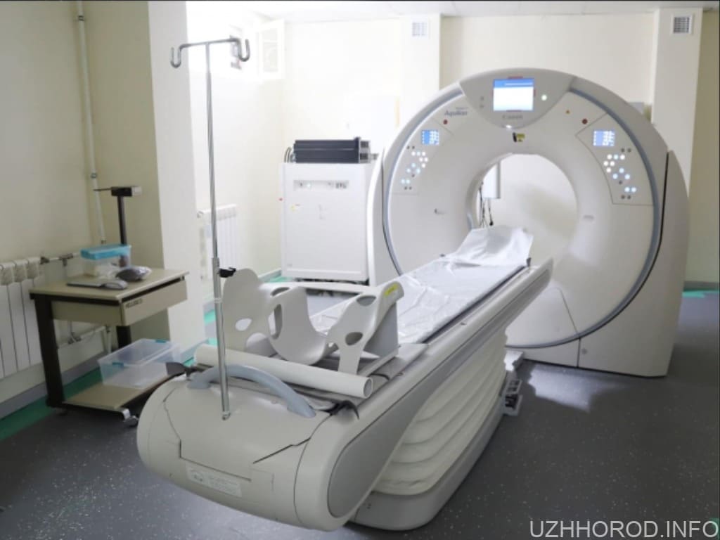 Ужгородцям – щодо безкоштовних обстежень на томографі в міській лікарні