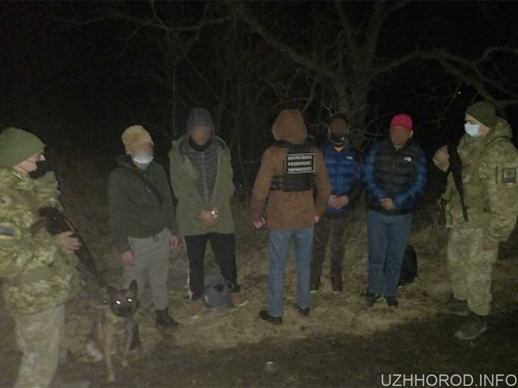 На Ужгородщині затримали групу нелегалів фото
