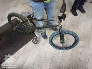 В Ужгороді затримали крадія велосипеда