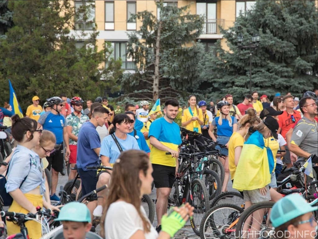 Масовий велозаїзд Big City Ride в Ужгороді зібрав понад 35 тисяч гривень для військових