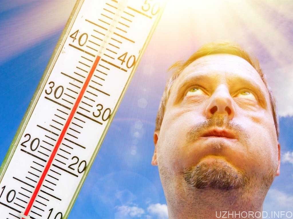 На суботу в Ужгороді прогнозують спеку 38-40 градусів