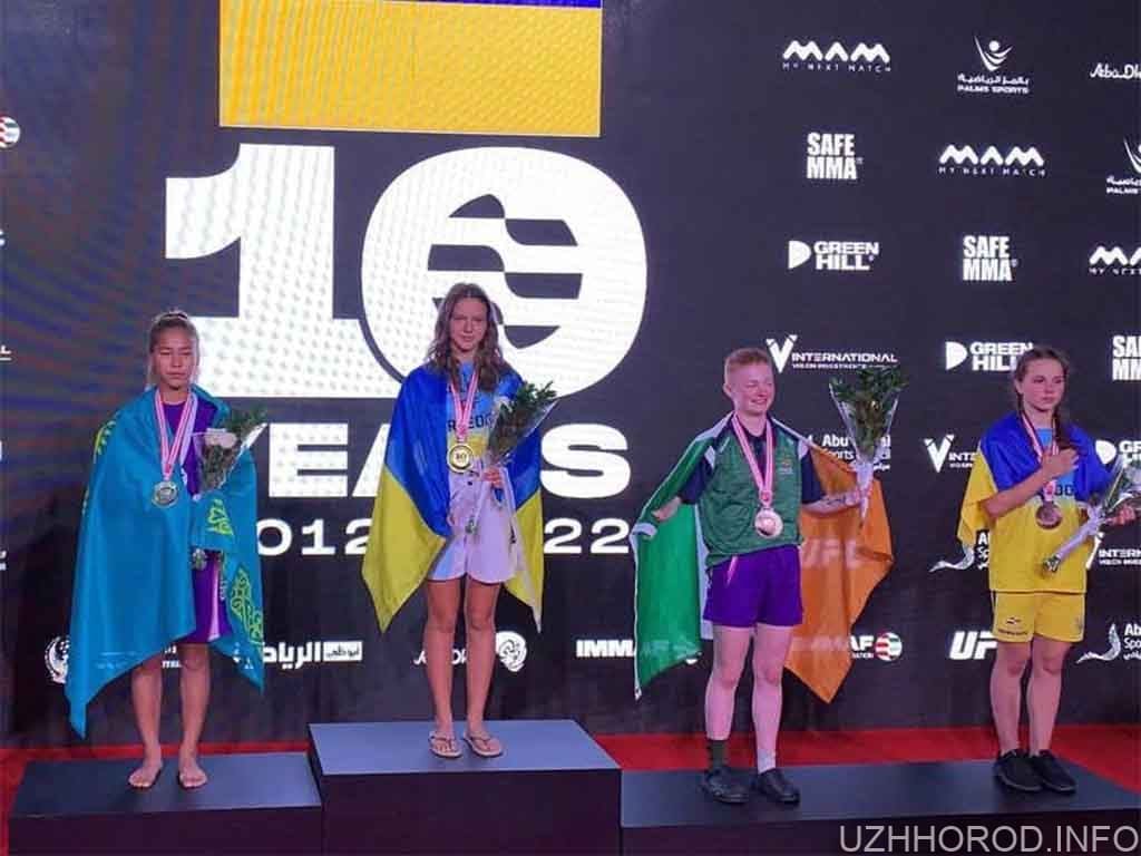 Закарпатка Іванна Скуба стала Чемпіонкою світу зі змішаних єдиноборств