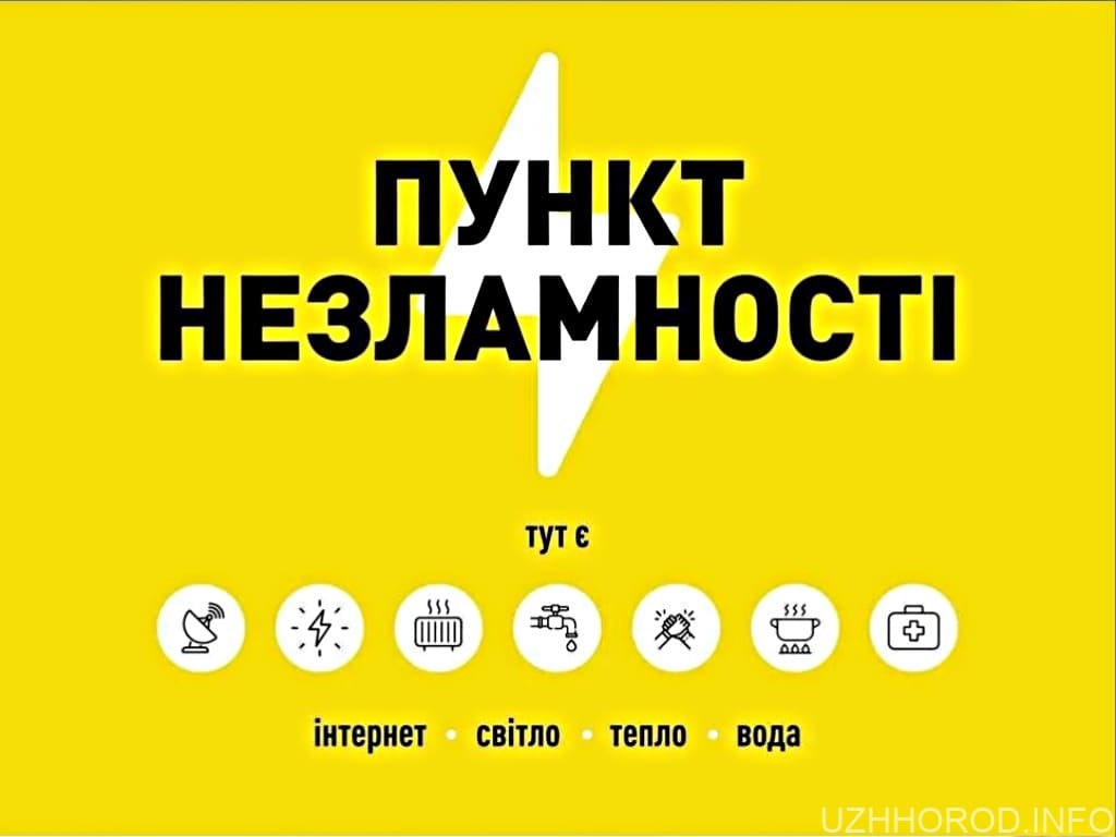 З 1 жовтня в Закарпатській області розпочинають роботу всі Пункти Незламності