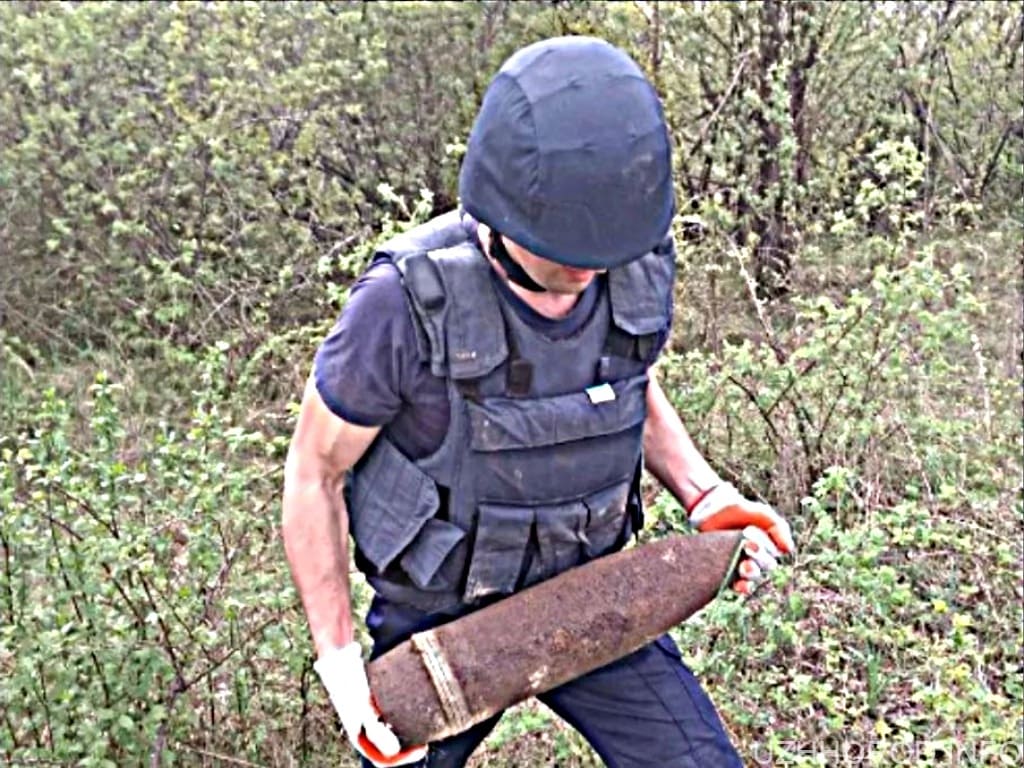 Два артилерійські снаряди виявили на Ужгородщині за минулу добу