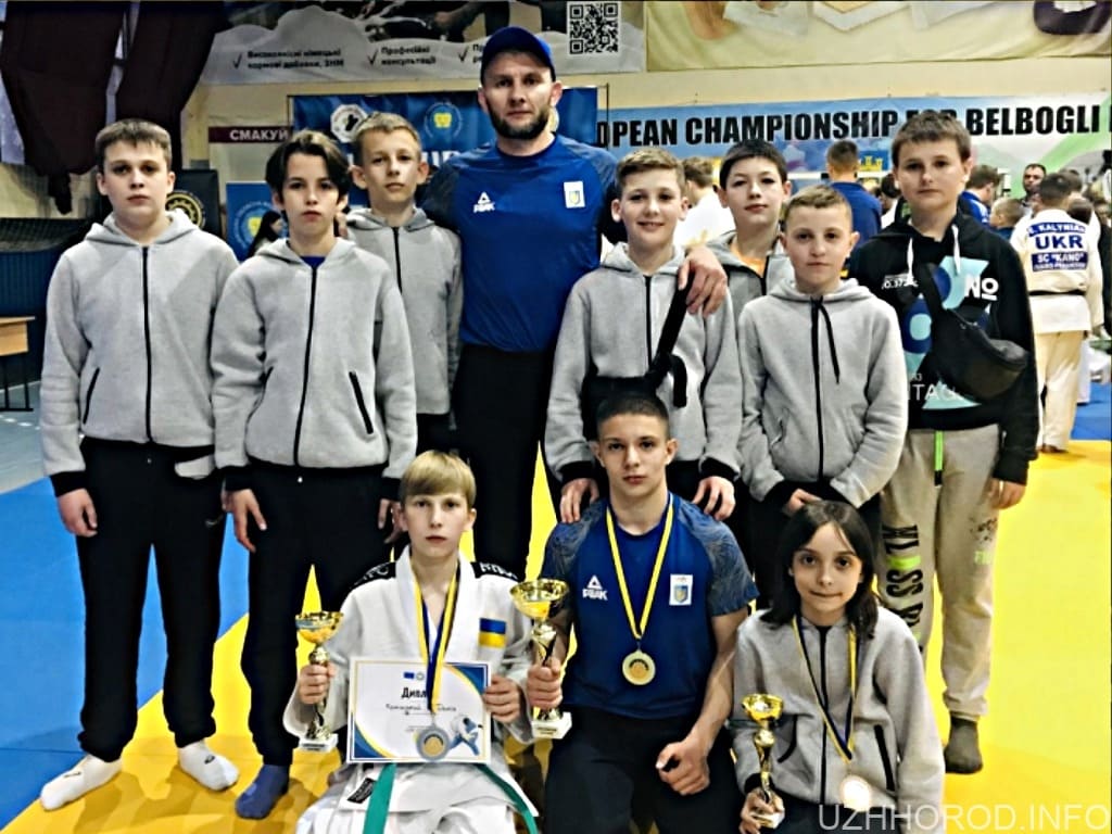 Закарпатці отримали нагороди на всеукраїнському турнірі з дзюдо Lion Judo Cup фото