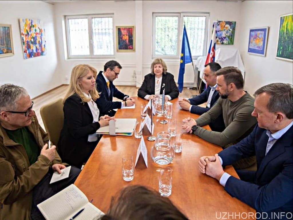 Закарпаття з робочим візитом відвідала Президентка Словацької Республіки Зузана Чапутова