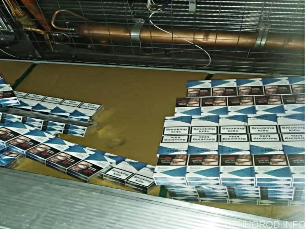 У вантажівці, що везла м’ясо курчат, на кордоні на Закарпатті знайшли майже 1 тис. цигарок