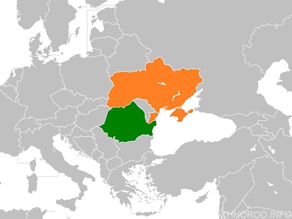 Україна Румунія карта фото