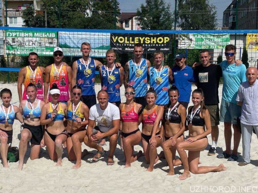 Закарпатці здобули медалі на чемпіонаті України з пляжного волейболу