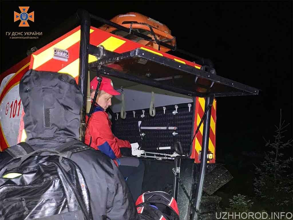 Рятувальники цілу ніч  шукали 22-річного ужгородця в горах