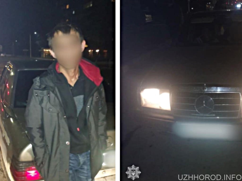 В Ужгороді виявили водія, який роз’їжджав містом у стані сп’яніння