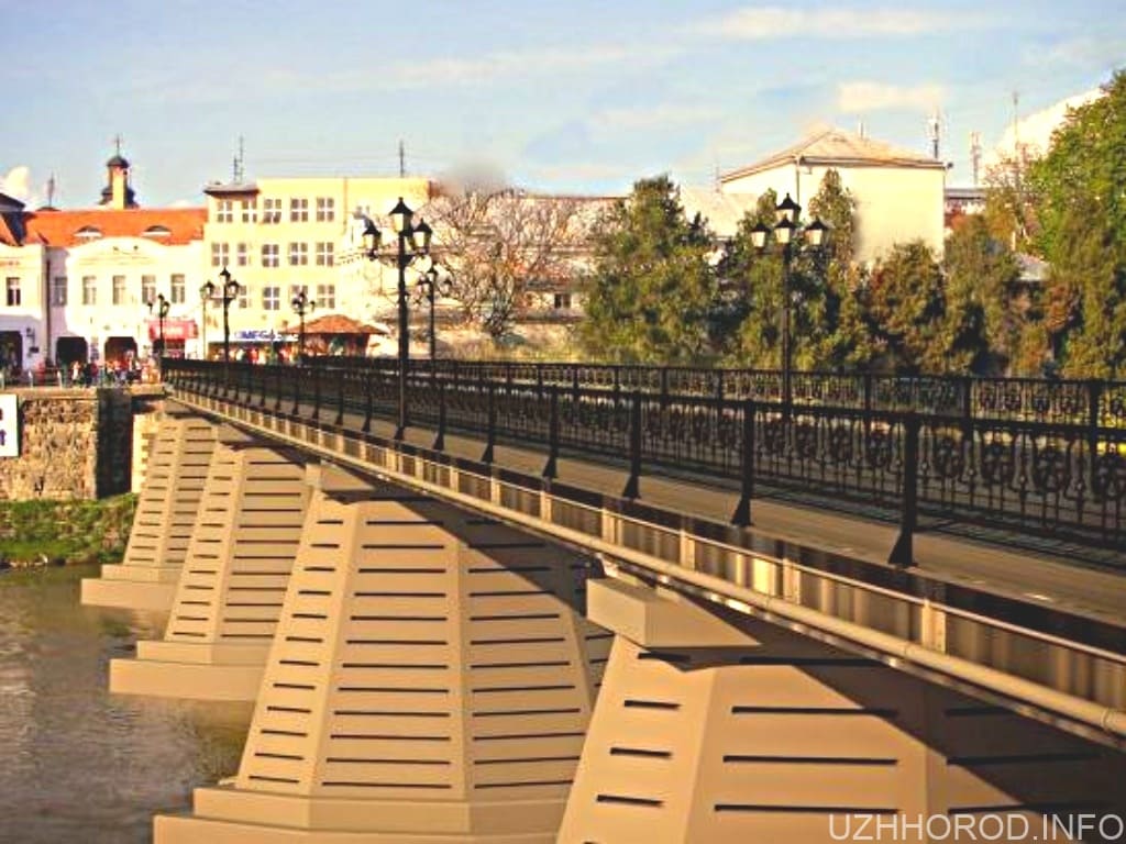 Ужгород заплатить 31 мільйон за ремонт пішохідного мосту фото
