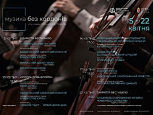 У квітні в Ужгороді пройде VIII Міжнародний фестиваль “Музика без кордонів”