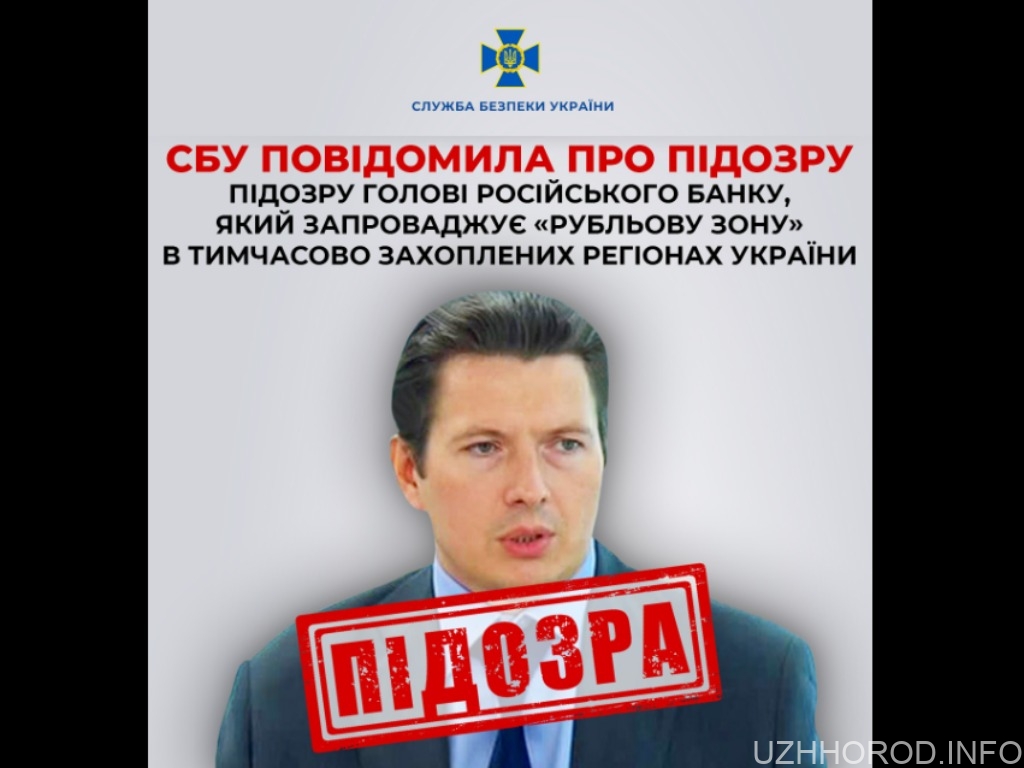 СБУ повідомила про підозру голові російського банку