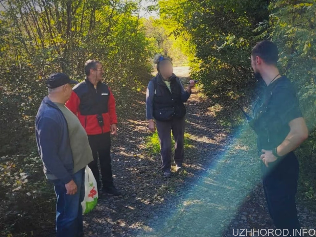 В лісі під Ужгородом рятувальники шукали 60-річну грибарку