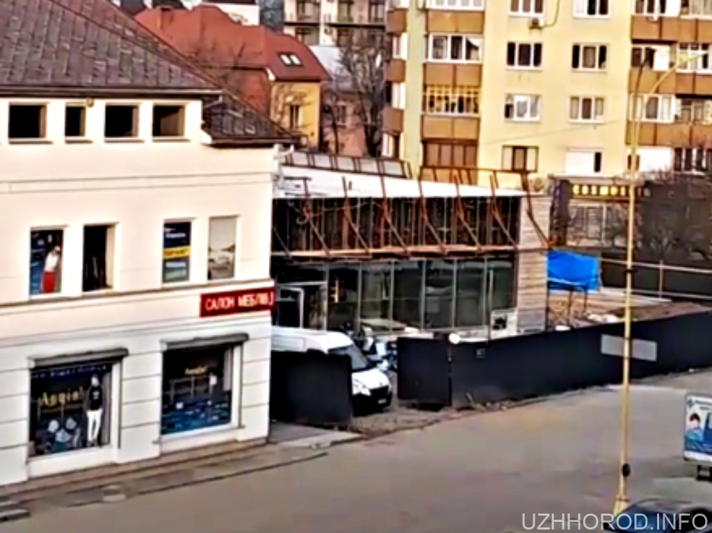 Будівництво Макдональдса в Ужгороді перейшло на новий етап