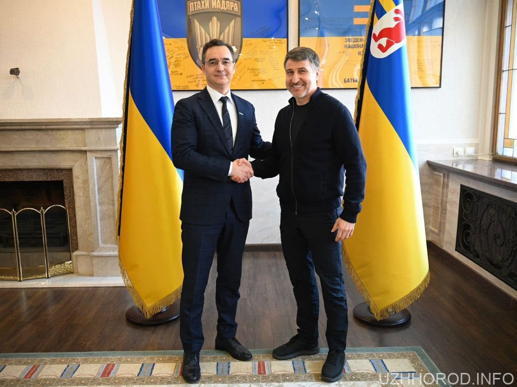 Ужгород відвідав міський голова Дебрецена, Ласло Папп – подробиці