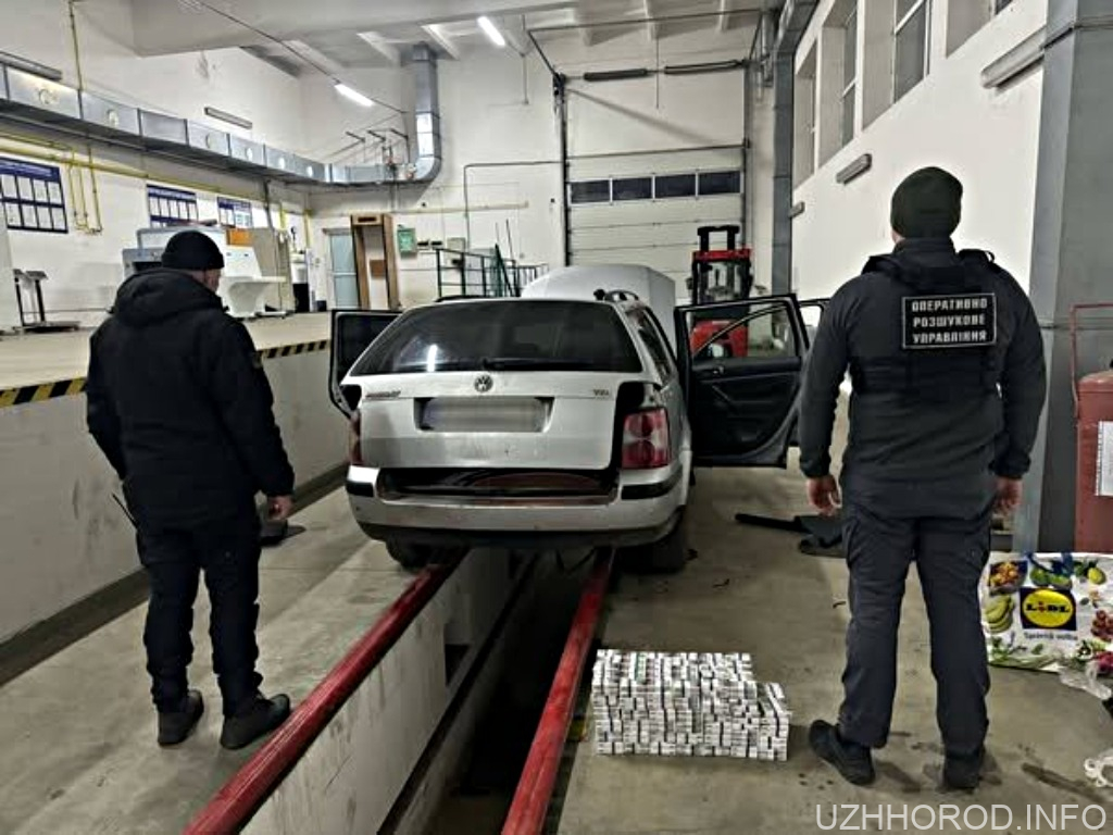 На кордоні зі Словаччиною в автомобілі закарпатки знайшли безакцизні сигарети