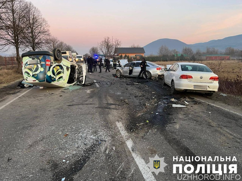 ДТП на Закарпатті, у якій загинуло двоє водіїв (ФОТО)