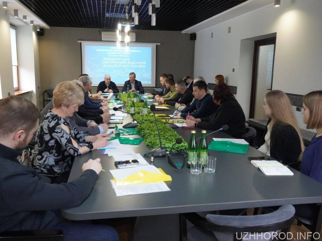 Загальні збори Закарпатського регіонального відділення Асоціації міст України Загальні збори Закарпатського регіонального відділення Асоціації міст України фото