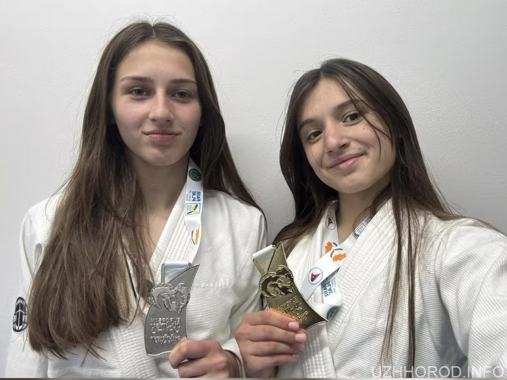 Закарпатки вибороли дві нагороди Чемпіонату Європи з джиу-джитсу (ФОТО)
