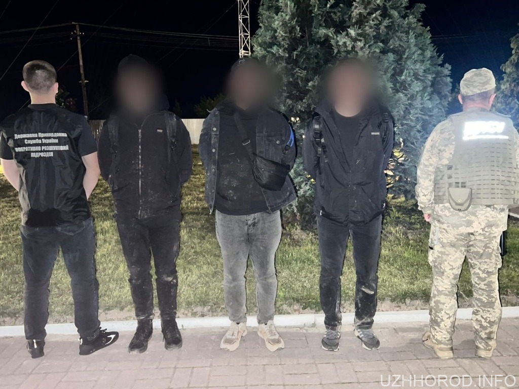 На кордоні з Угорщиною впродовж доби затримали чотири групи порушників