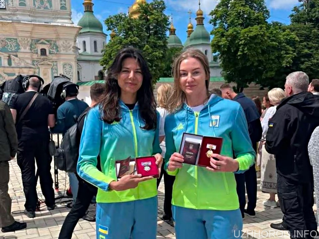 Фехтувальницю із Закарпаття Владу Харькову нагородили орденом княгині Ольги