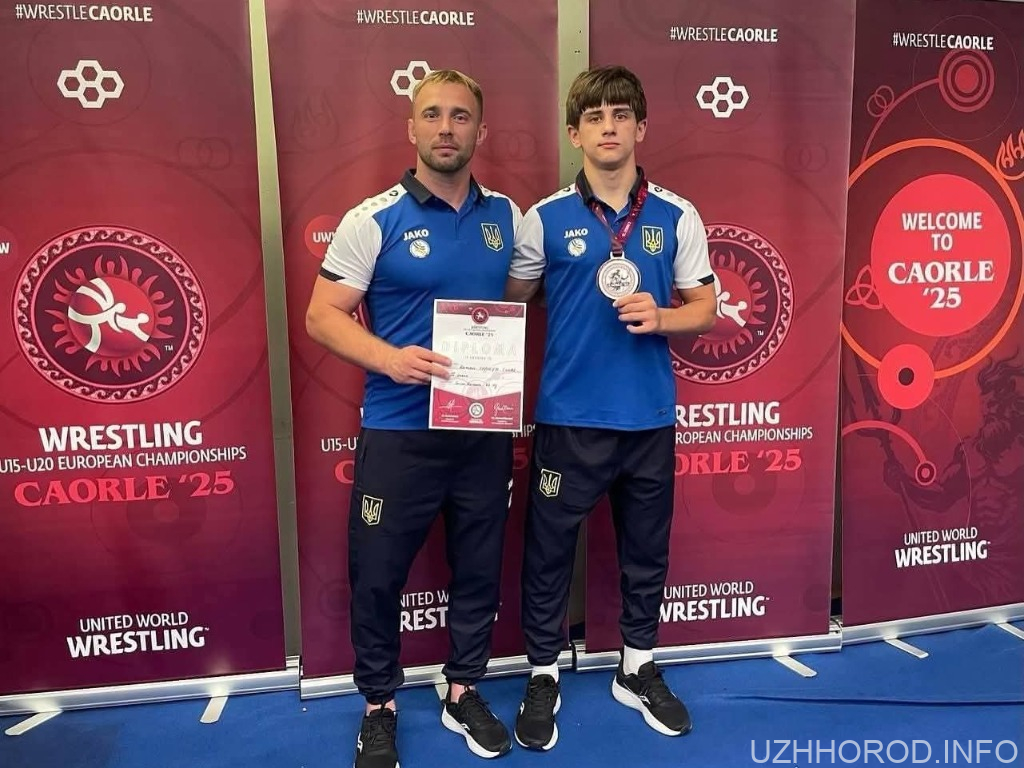 Закарпатець – призер Чемпіонату Європи з греко-римської боротьби серед кадетів U-15!