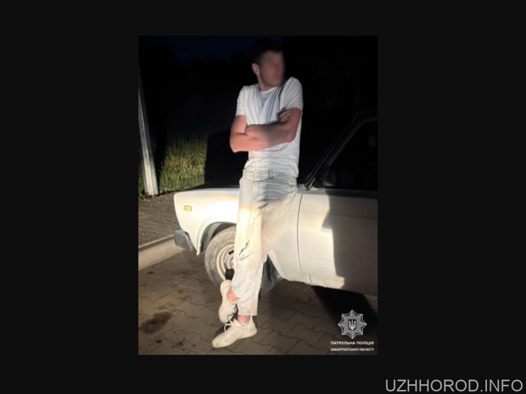 В Ужгороді затримали нетверезого водія, позбавленого права керування