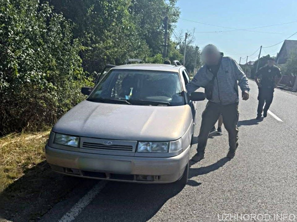 Підроблене посвідчення в Ужгороді: водій намагався обдурити патрульних