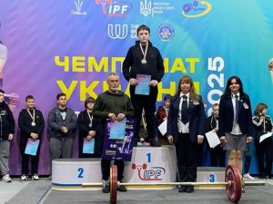 Юні закарпатці вибороли медалі на Чемпіонаті України з пауерліфтингу