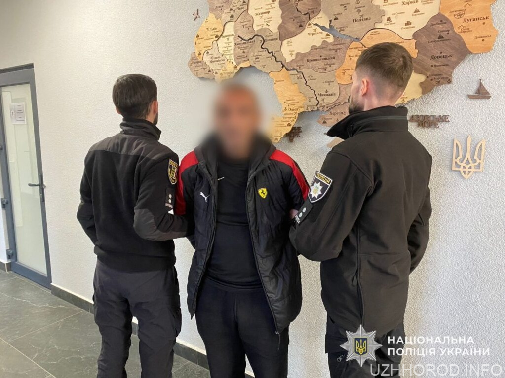 На Ужгородщині затримали рецидивіста, причетного до низки крадіжок на території району