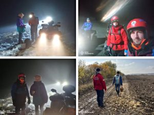 На Закарпатті рятувальники двічі вирушали на пошуки заблукалих людей