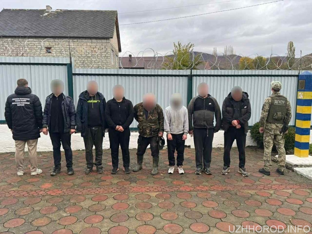 Прикордонники спіймали «провідника» та сім ухилянтів, що намагалися втекти до Румунії Прикордонники спіймали «провідника» та сім ухилянтів, що намагалися втекти до Румунії