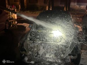 В Ужгороді затримали студента, який підпалив Tesla місцевої дизайнерки
