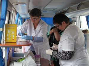 Скринінг гепатиту А в Ізі: понад пів сотні місцевих пройшли вакцинацію