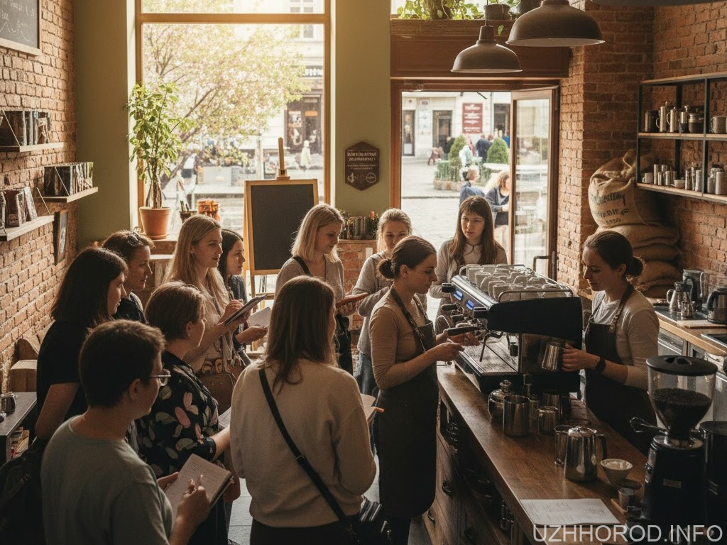 В Ужгороді стартував набір на безплатний курс бариста для жінок, зокрема й для переселенок фото