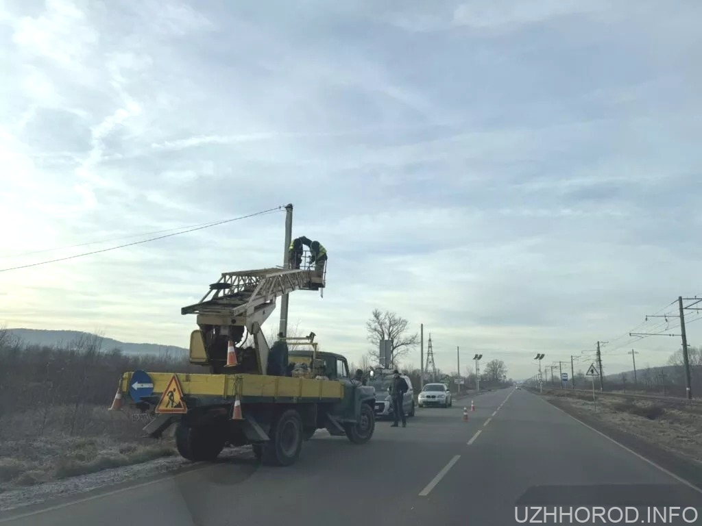 Під Ужгородом — додаткові засоби автофіксації порушень ПДР (ФОТО)