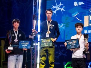 13-річний ужгородець став призером першого Чемпіонату України з дрон-рейсингу