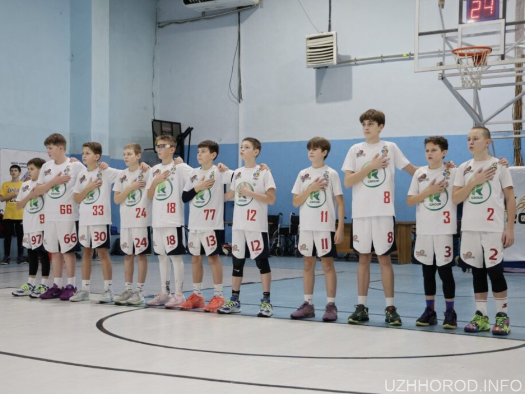 Ужгородські баскетболісти фото