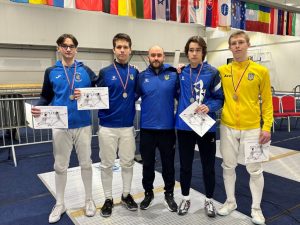 Закарпатський фехтувальник здобув медаль на міжнародних змаганнях