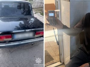 В Ужгороді п’яний водій без прав керував авто, яке підлягає утилізації