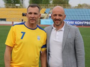 Андрій Шевченко в Ужгороді: легенда футболу здійснив мрії юних вболівальників